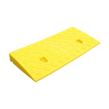 Maxbell Roadside Slope Pad Household Threshold Ramp Pad for Auto Wheelchair Sidewalk Yellow