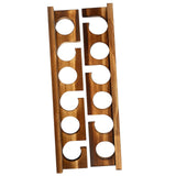 Maxbell Fishing Rod Holder Wall Mounted Display Stand for Baseroom Easy Installation