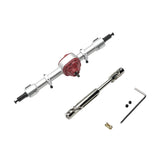 Maxbell RC Metal Axle Replacement RC Car Accessory for MN78 1/12 RC Car Modification argent rear axle