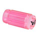 Maxbell Maxbell 2.8cm Transparent Nail Art Stamper Scraper Manicure Print DIY Tools - Pink