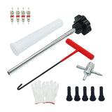 Tire Stem Removal Tool Hook Tool Repair for Lawn Mower Truck Motorcycle 13pcs