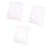 Maxbell 3Pcs Photography Props Light and Shadow Boards for Cosmetics Jewelry Make up Style A