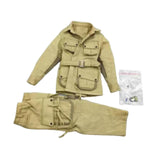 Maxbell 1/6 Male Uniform Full Set Mini Coat and Pants Model for 12 inch Figures Accs