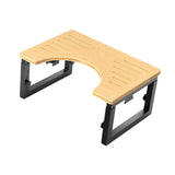 Maxbell Toilet Potty Stool Foldable Compact Multifunctional for Elders Travel Adults Wood