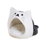 Maxbell Maxbell Autumn Cat Bed Durable Foldable Soft Anti Skid for Cat Rest Accessories White L