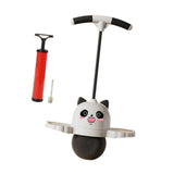 Maxbell Panda Shape Pogo Ball with Handle Kids Pogo Stick Jump for Playground White