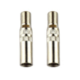 Maxbell 11xVehicle Motorcycle Copper Valve Extension Adapter Cap 39mm Metal Straight
