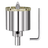 Maxbell Brazed Diamond Hole Opener with Center Drill Bit for Granite Stone Porcelain Diameter 45mm