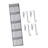 Maxbell over The Door Organizer Closet Wardrobe Storage for Bedroom Bathroom Nursery 5 pocket