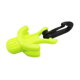 Maxbell Maxbell Scuba Mouthpiece Holder Second Stage with Hanging Hook Scuba Essentials Plug Yellow