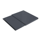 Maxbell Countertop Storage Moving Slider Sliding Coffee Tray Mat for Toaster Blender Black