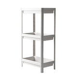 Maxbell Kitchen Storage Rack Fruit and Vegetable Shelf for Living Room Office Pantry White 3 Tier