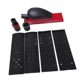 Maxbell Hand Grinding Plate Sanding Block for Drywalling Car Waxing Furniture Making 19.8cmx7cm