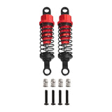 Maxbell 4x Shock Absorbers Metal Replace Parts 55mm 1/12 1/16 Scale for MN98 D90 B16 Red