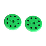 Maxbell Maxbell 2 pcs Replacement Slider Block for Skateboard Longboard Sliding Gloves Green
