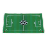 Maxbell 12th Floor Covering Football Field Rug Embroidery Cloth Mat for Dolls House Room Garden Decor - Aladdin Shoppers