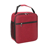 Maxbell Lunch Bag with Handle and Bottle Pocket Waterproof for Beach Outdoor Camping Red