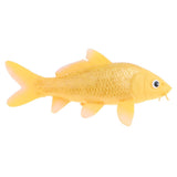 Maxbell Maxbell Realistic 6 Inch Golden Cyprinus Carpio Aquatic Animal Model Figurines Action Figure Toy for Kids, Nature Educational Toy