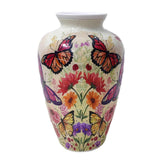 Maxbell 3D Puzzle Flower Vase Flower Arrangements for Office Bedroom Home Decoration butterfly