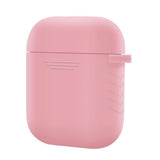 Maxbell Silicone Cover Charger Skin Cases Wireless Headphones Protector Shockproof for AirPods Pink - Aladdin Shoppers