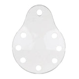 Maxbell Maxbell Plastic Ventilated Eye Care Eye Shield with Holes No Cloth Cover 8 Holes