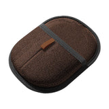 Maxbell Pet Hair Removal Glove for Cats Dogs Portable Electrostatic Pet Hair Remover Deep Brown