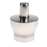 Maxbell High Quality Stainless Steel Spirit Lamp Alcohol Burner with Wick for Lab Use, 450ml - Aladdin Shoppers
