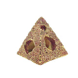 Aquarium Pyramids Decorations Fish Hiding Cave Egyptian Pyramid Statue DIY L - Aladdin Shoppers