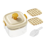 Maxbell Ice Cube Bucket Versatile Quickly Release Holder for Household Kitchen Party Milk White