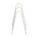 Maxbell 3Pcs Circular Knitting Pins Knit Pins for Sweaters Knitting Projects Scarves 2.75MM