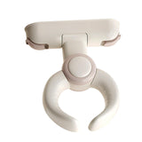 Maxbell Baby Bath Stand Ergonomical Bath Standing Support for Tub Boys Girls Newborn Brown