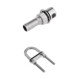 Maxbell Stainless Steel Bow/Stern U-Bolt Rigging+Fuel Breather Vent - Boat Gas Tank