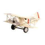 Maxbell Helicopter Model Unique Iron Airplane Model for TV Cabinet Bedroom Ornaments White