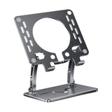 Maxbell Tablet Stand Holder Nonslip Base Desktop Stand Riser Personal Computer Riser Black Round Hole