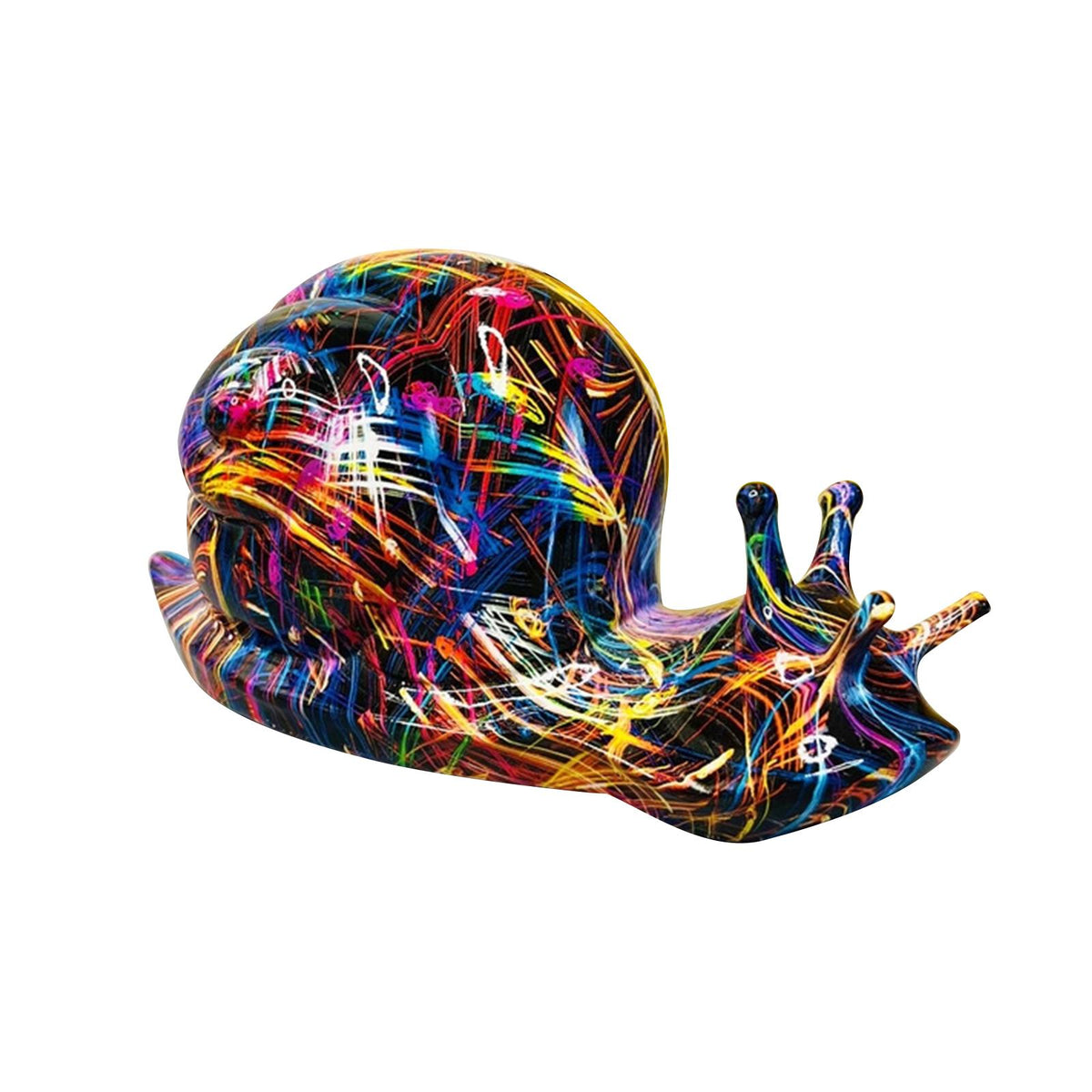 Maxbell Maxbell Snails Sculpture Artwork Ornament Animals Statue for Home Living Room Office colorful