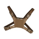 Maxbell Phone Chest Mount Harness Strap Holder for Live Backpacking Hiking sand color