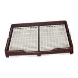 Indoor Pet Training Toilet Tray Puppy Pee Tray Potty Trainer for Kitten S Coffee - Aladdin Shoppers