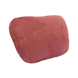 Maxbell Car Neck Pillow Universal Suede Automotive Accessories Head and Neck Support Red