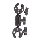 Maxbell Camera Clamp Mount Strong with 360° Ball Head for Sports Camera Phone Tripod 6 inch Double Clip