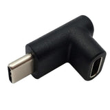Maxbell Type-c Male to Female Adapter Plug Right Angle Support Charge & Sync Function Converter - Aladdin Shoppers
