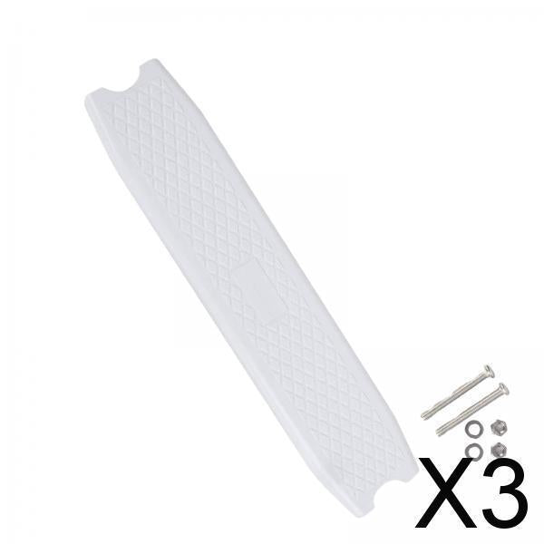 3xPlastic Swim Pool Rung Ladder Steps Swimming Pool Molded SPA Pedal Hardware