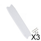 3xPlastic Swim Pool Rung Ladder Steps Swimming Pool Molded SPA Pedal Hardware