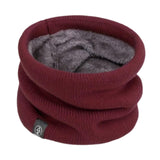 Maxbell Winter Neck Gaiter Thermal Neck Cover for Outdoor Sports Snowboarding Biking Red