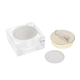 Maxbell Maxbell Empty Acrylic Cosmetic Jar Travel Cream Lotion Container with Inner Lid 15g