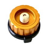 Maxbell Gas Tank Adapter Converter Auto Off Furnace Adapter Accessories for Grilling Gold