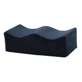 Seat Cushion Buttocks Curve Design Soft Ergonomic Cushion for Car Seats Work Deep Blue