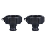 Maxbell IBC Tote Adapter Fine and Coarse Thread cam Groove Lawn Hose Connector A75