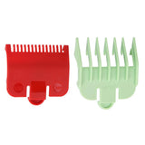 Maxbell Maxbell 2pcs Hair Clipper Limit Comb Guide Attachment Set Hair Styling Trimmer Combs