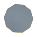 Maxbell Practice Drum Pad 12" Drum Noise Reduction Pad for Jazz Drums Snare Beginner grey