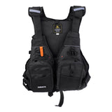 Maxbell Universal Kayak Canoe Sailing Fishing Life Jacket Buoyancy Aid Black - Aladdin Shoppers